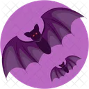 Bats Haunted Spooky Icon