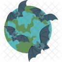 Bats Halloween Bats Evil Bats Icon