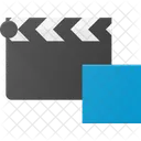 Clapper Stop Clip Icône