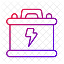Batterie Stockage Denergie Onduleur Icône