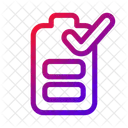 Batterie Genehmigen Prufen Symbol