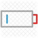 Batterie Schwach Aufladen Symbol