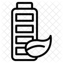 Batterie écologique  Icône