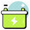 Électricité par batterie  Icône