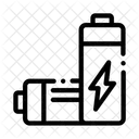 Inutile Electrique Batterie Icône