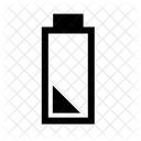 Batterie halb  Symbol