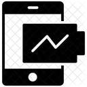Batterie Mobile Chargement Mobile Banque Dalimentation Icône