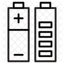 Batterie mobile  Icône
