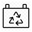 Batterie-Recycling  Symbol