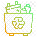 Batterie-Recycling  Symbol