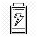 Akku fast leer  Symbol