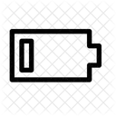 Batteriestand sehr niedrig  Symbol