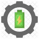 Batterieeinstellung  Symbol