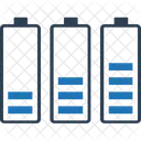 Batteriestande Batterieladung Batteriestatus Symbol