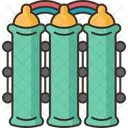 Batteries Satellite Energy Icon
