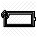 Batterie Saver Zehn Symbol