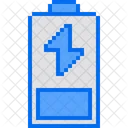 Battery Charge Pixelart Art Icon
