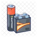 Battery Energy Technology Icon