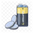 Battery Energy Technology Icon