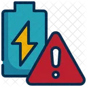 Battery Charging Caution Icon