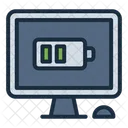 Battery Screen Monitor Icon