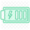 Battery Duotone Line Icon Icon