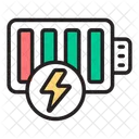 Battery Power Cell Energy Storage Icon