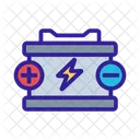 Battery Element Car Icon