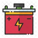 Battery Bike Battery Starter Icon