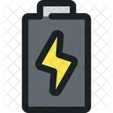 Battery Power Energy Source Icon