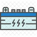Battery Charging Car Icon