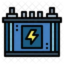Battery Power Electronics Icon