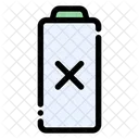 Battery Cross Error Icon