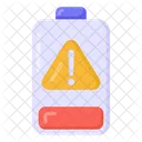 Battery Warning Battery Alert Charging Alert Icon