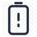 Battery Alert Battery Battery Warning Icon