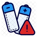 Battery Caution Attention  Icon
