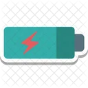 Battery Charging Thunder Battery Icon