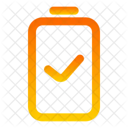 Battery Charging Full  Icon