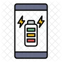 Electric Energy Battery Level Icon