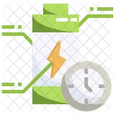 Battery Charging Time  Icon