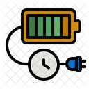 Battery Charging Time  Icon