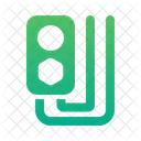 Cable Electrical Component Gradient Icon