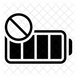 Battery disable  Icon