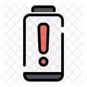 Battery Error Battery Alert Battery Warning Icon