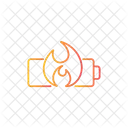 Battery Fire  Icon