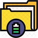 File Document Battery Icon