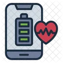 Battery Battery Health Phone Icon