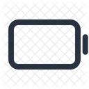 Battery Horizontal Mobile Battery Icon