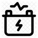 Battery Electrochemical Energy Storage Icon