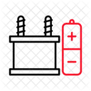 Battery Energy Storage Inverter Icon